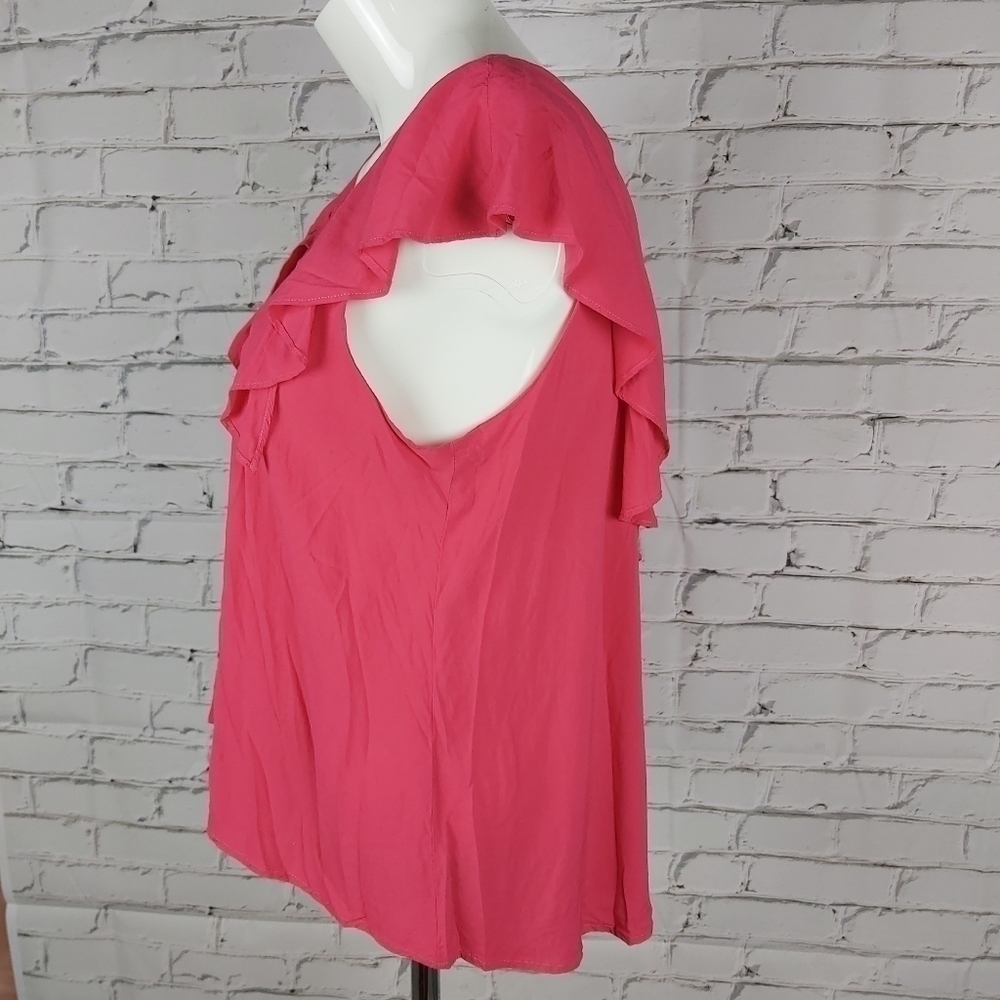 BCBGENERATION‎ Ruffled Top - Picture 4 of 9